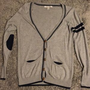 Forever 21 Sweaters - Gray and navy cardigan Forever 21 Sweaters - Gray and navy cardigan